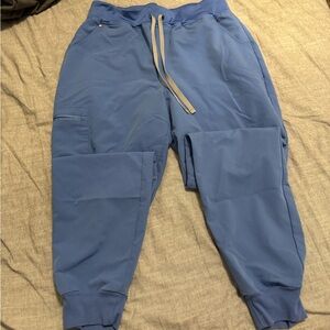 Figs Zamora Blue Jogger Scrub Pants
